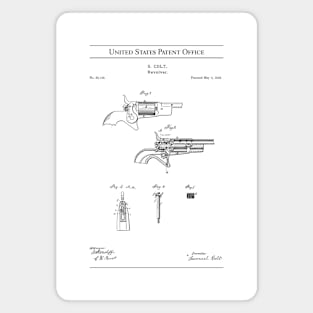 US Patent - Colt Revolver Magnet